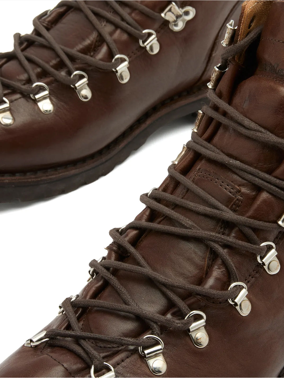 445 Rockflex 1200 Mens Astorflex Lace Up Boots Handcrafted Dark Leather Outdoor Boots 