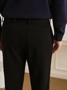 Black Greenway Motion Tapered Trousers Mens Black Trouser Pants ONS Clothing 
