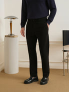 Black Greenway Motion Tapered Trousers Mens Black Trouser Pants ONS Clothing 