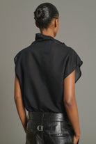 Noir Izumi Womens Sleeveless Blouse Soeur Clothing