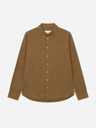 Plant Green Konrad Linen Shirt Les Deux Long Sleeve Linen Shirt 
