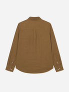 Plant Green Konrad Linen Shirt Les Deux Long Sleeve Linen Shirt 