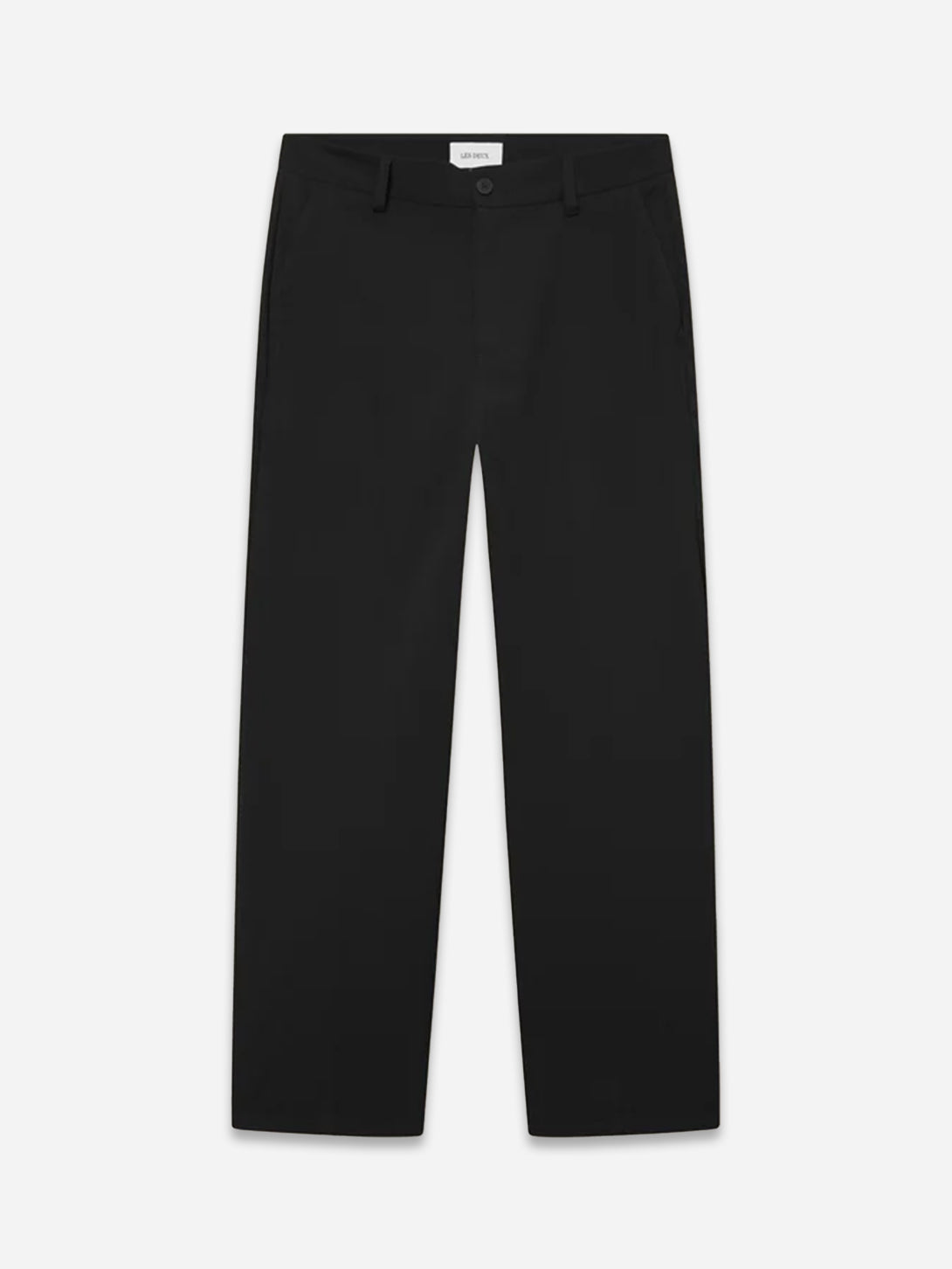 Black Randall Suiting Pants Les Deux Mens Relaxed Fit Straight Trouser