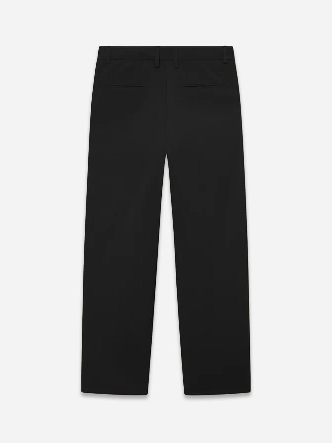 Black Randall Suiting Pants Les Deux Mens Relaxed Fit Straight Trouser