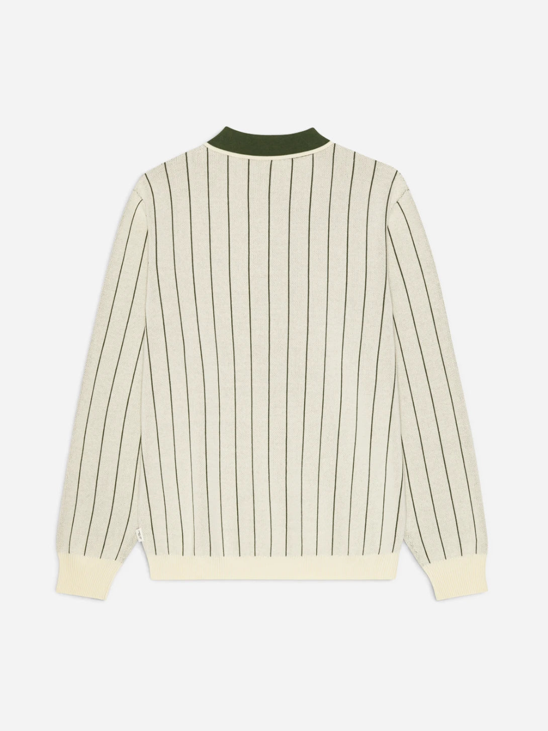 Ivory Signature Knitted LS Polo Mens Les Deux Long Sleeve Knit Polo 