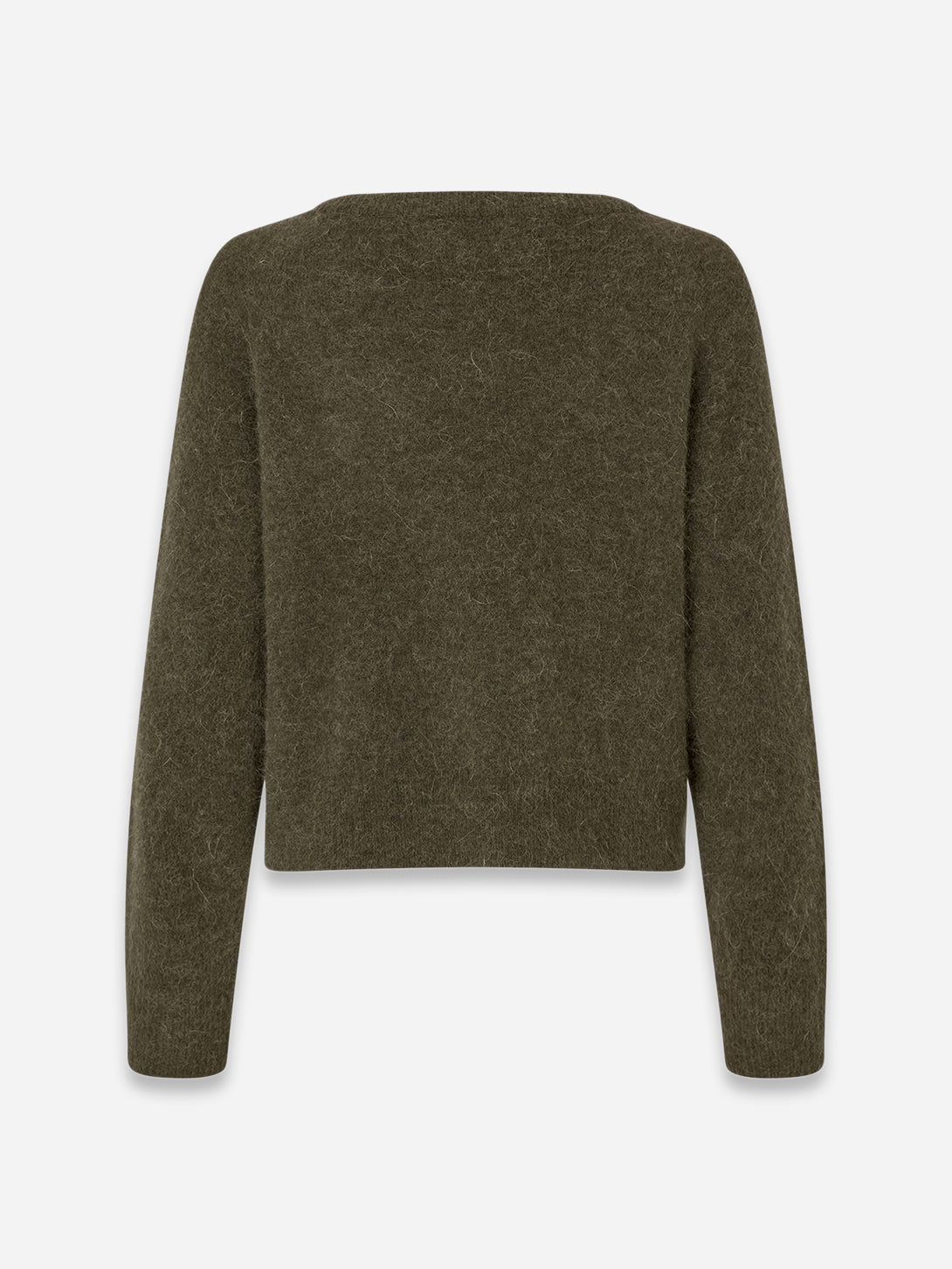 Deep Forest Nor O N Short Womens Light Crewneck Sweater Samsoe Samsoe 