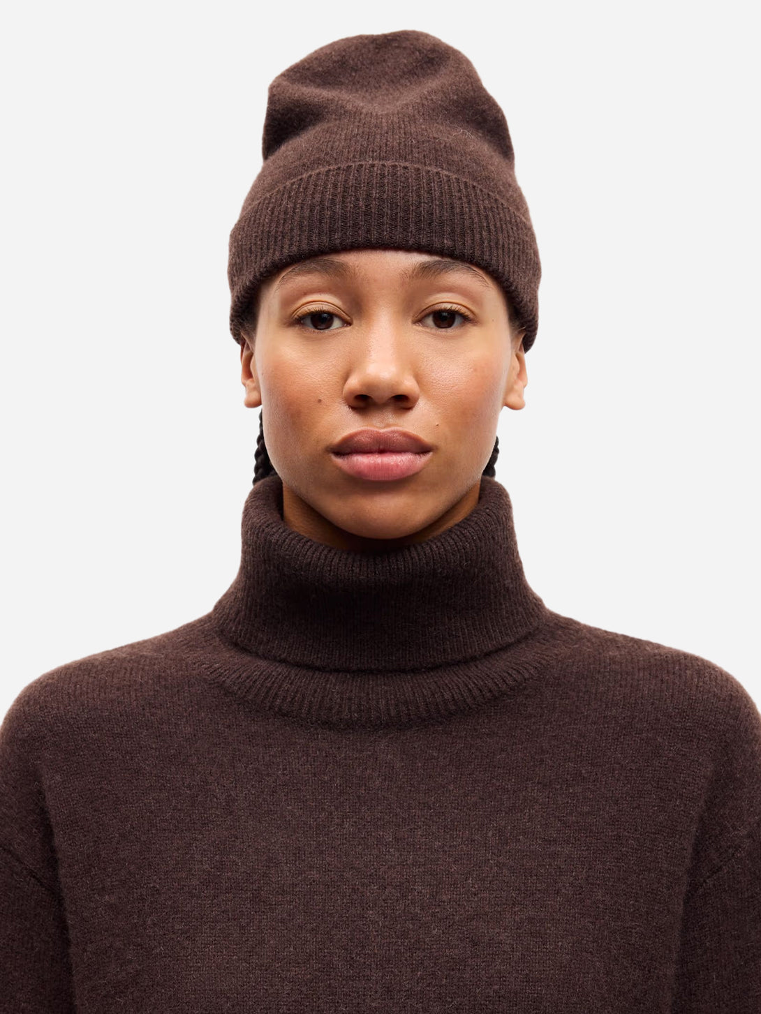 Black Coffee Nor Hat Brown Beanie Samsoe Samsoe 