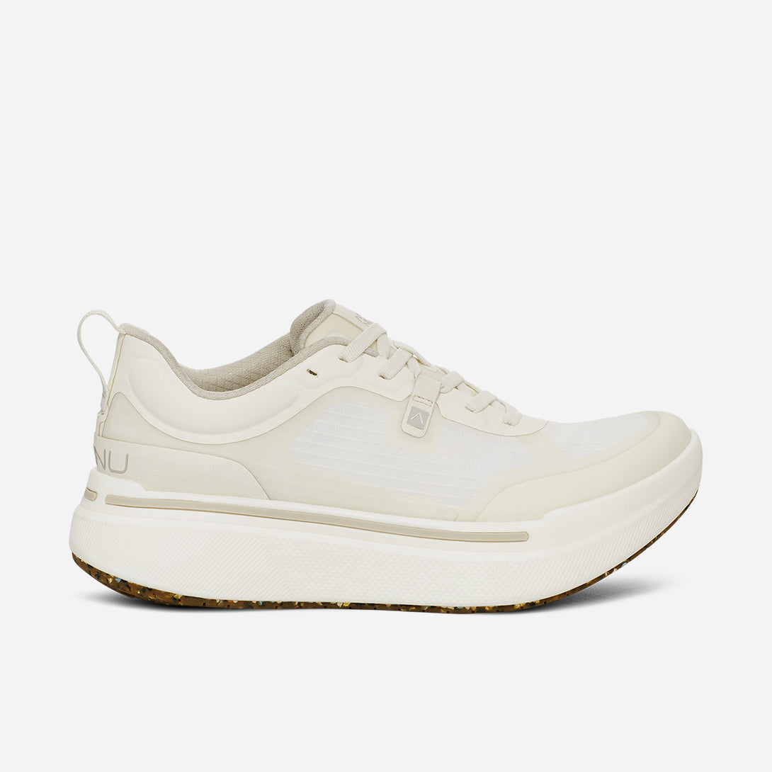 White/White Sequence 1 Low Ahnu Sneaker 