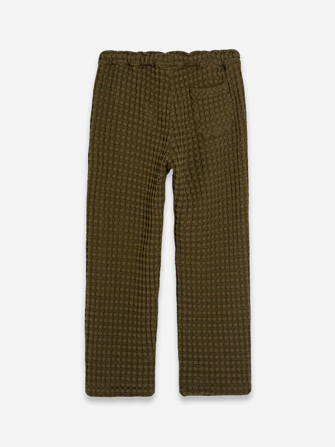 Olive Turtle Ayora Waffle Pants Mens Waffle Knit Drawstring Pants OAS