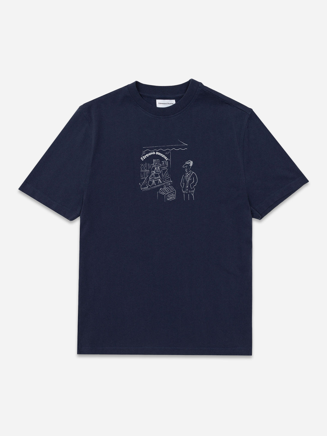Plain Navy Eureka T Shirt Mens Graphic Short Sleeve Shirt Edmmond 