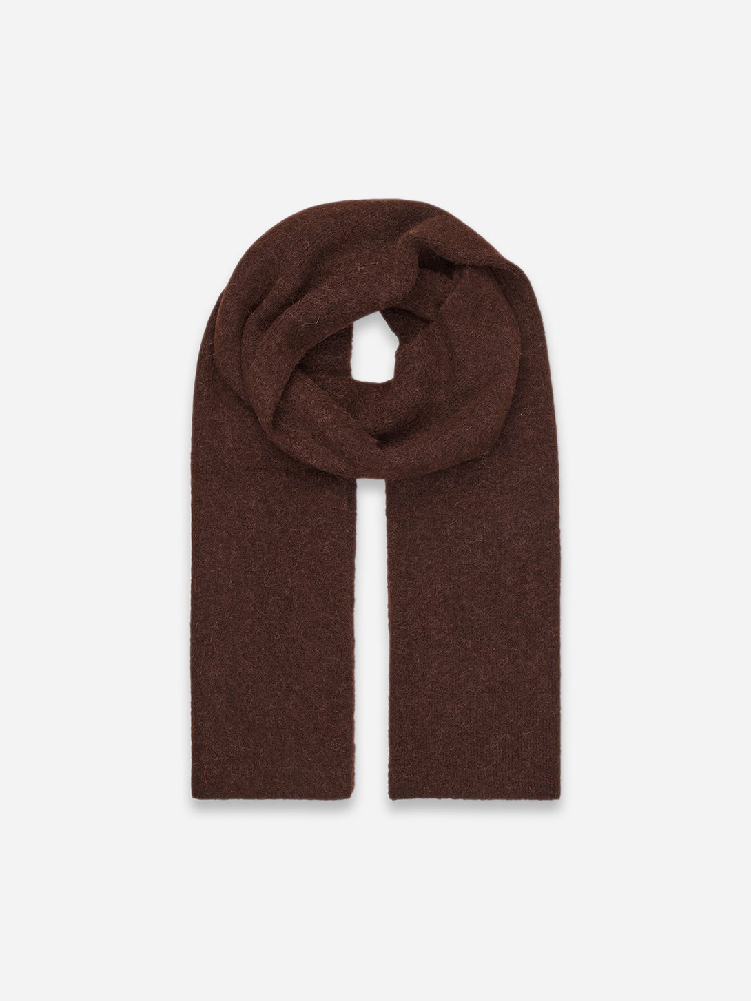Black Coffee Nor X Scarf Samsoe Samsoe Wool Alpaca Scarf