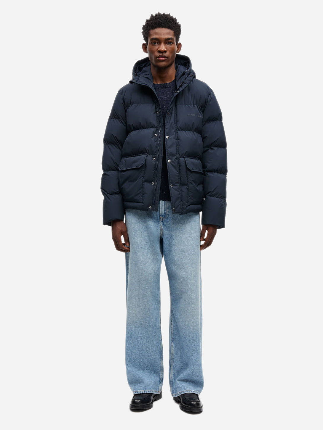 Salute Saulf Puffer Jacket Samsoe Samsoe Mens Outerwear