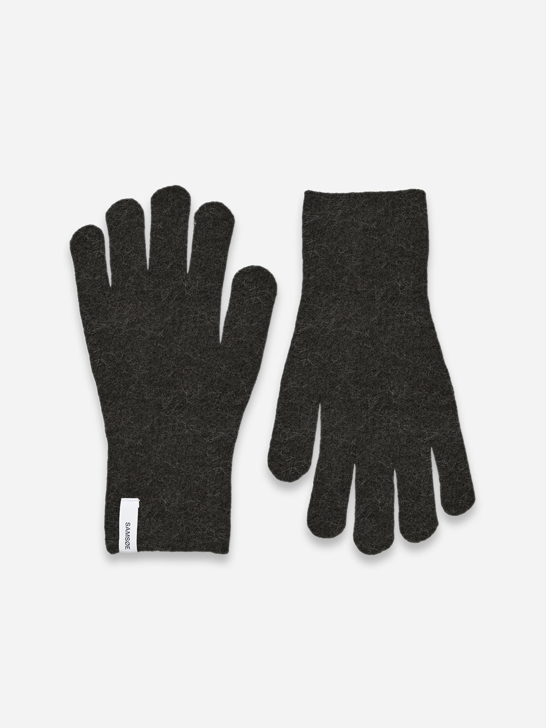 Black Nor Gloves Samsoe Samsoe Winter Gloves 
