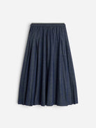 Denim Joncy Pleated Skirt Womens Denim Skirt 