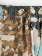 Montara Swim Shorts OAS Mens Floral Design Summer Swim Trunks 