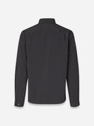 Black Sataka Jo Overshirt Samsoe Samsoe Mens Overshirt Button Up Collared Shirt 