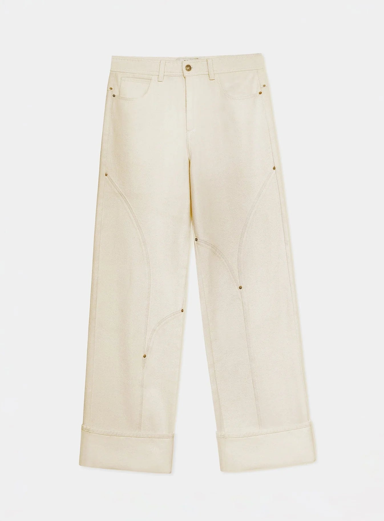 Ecru Dallas Ecru Denim Pants Womens Denim Jean Laagam 