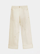 Ecru Dallas Ecru Denim Pants Womens Denim Jean Laagam 