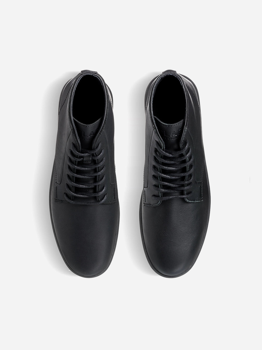 Triple Black Leather Boots Clae High Tops O.N.S Clothing