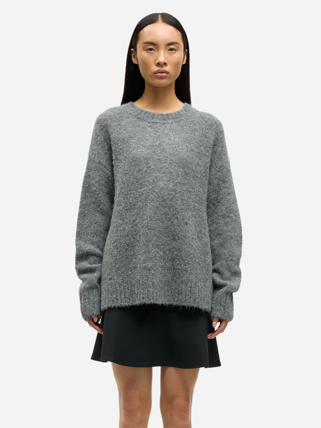 Iron Gate Sajeanne Sweater Samsoe Samsoe Alpaca Long Sleeve Crewneck Sweater 