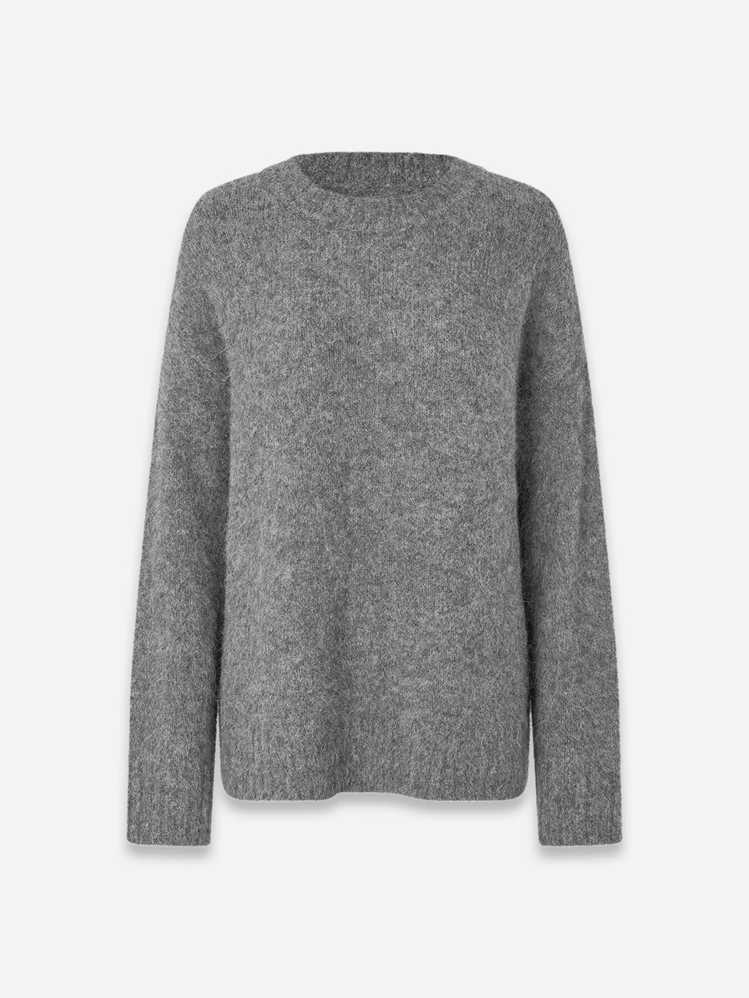 Iron Gate Sajeanne Sweater Samsoe Samsoe Alpaca Long Sleeve Crewneck Sweater 