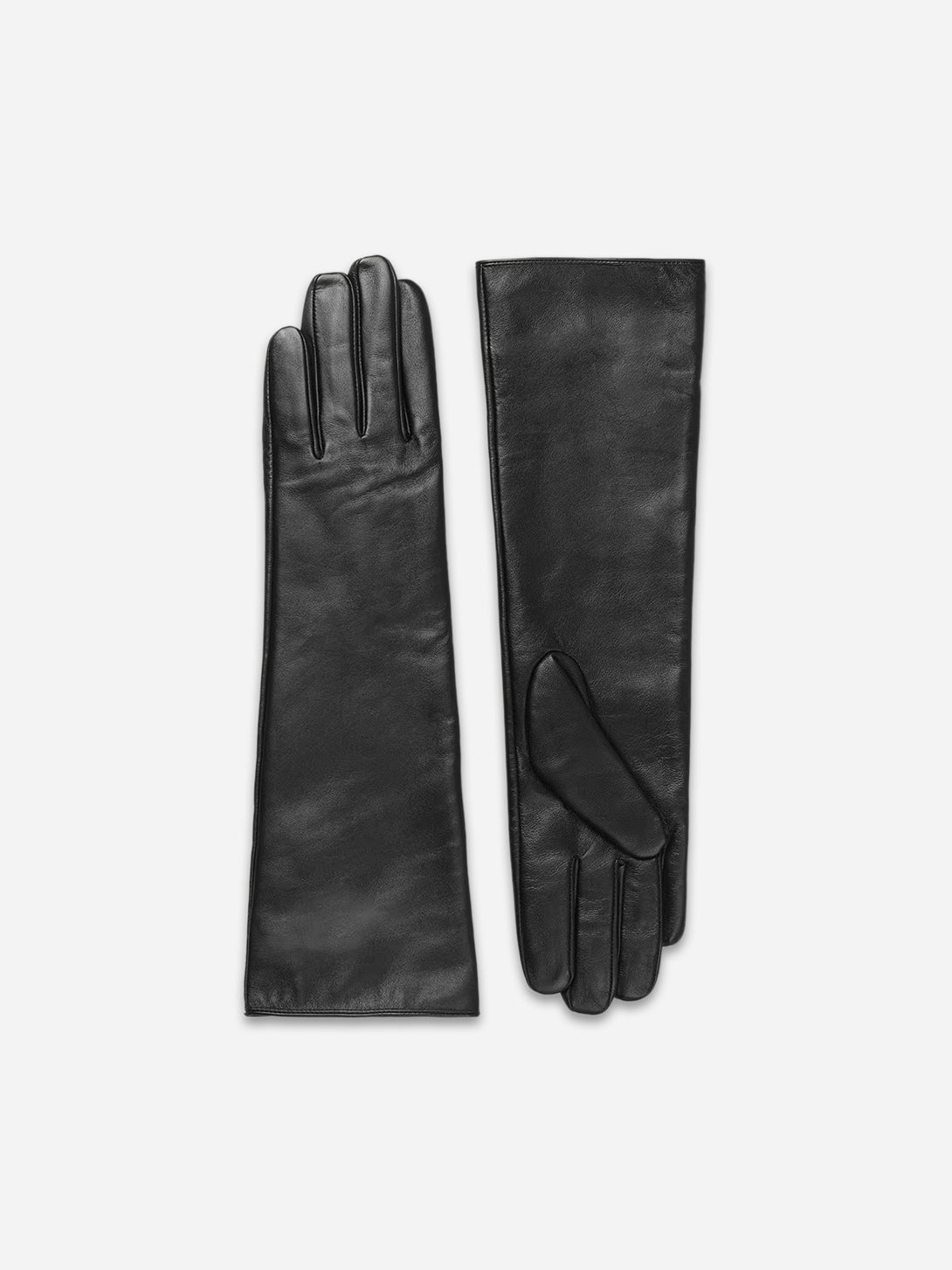 Black Sapolette Long Gloves Samsoe Samsoe Gloves 