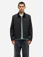 Black Sarobin P Jacket Mens Samsoe Samsoe Jacket 