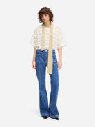 White Lipona Munthe Womens Blouse Womens Top 