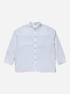 Sripe Blue Vontario Womens Woven Collared Shirt Munthe Clothing