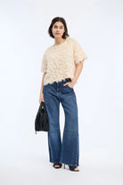 Creme Valence Womens Top Munthe Clothing
