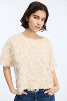 Creme Valence Womens Top Munthe Clothing