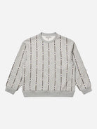 Light Grey Vesicle Womens Pullover Pattern Print Sweatshirt Munthe Clothing
