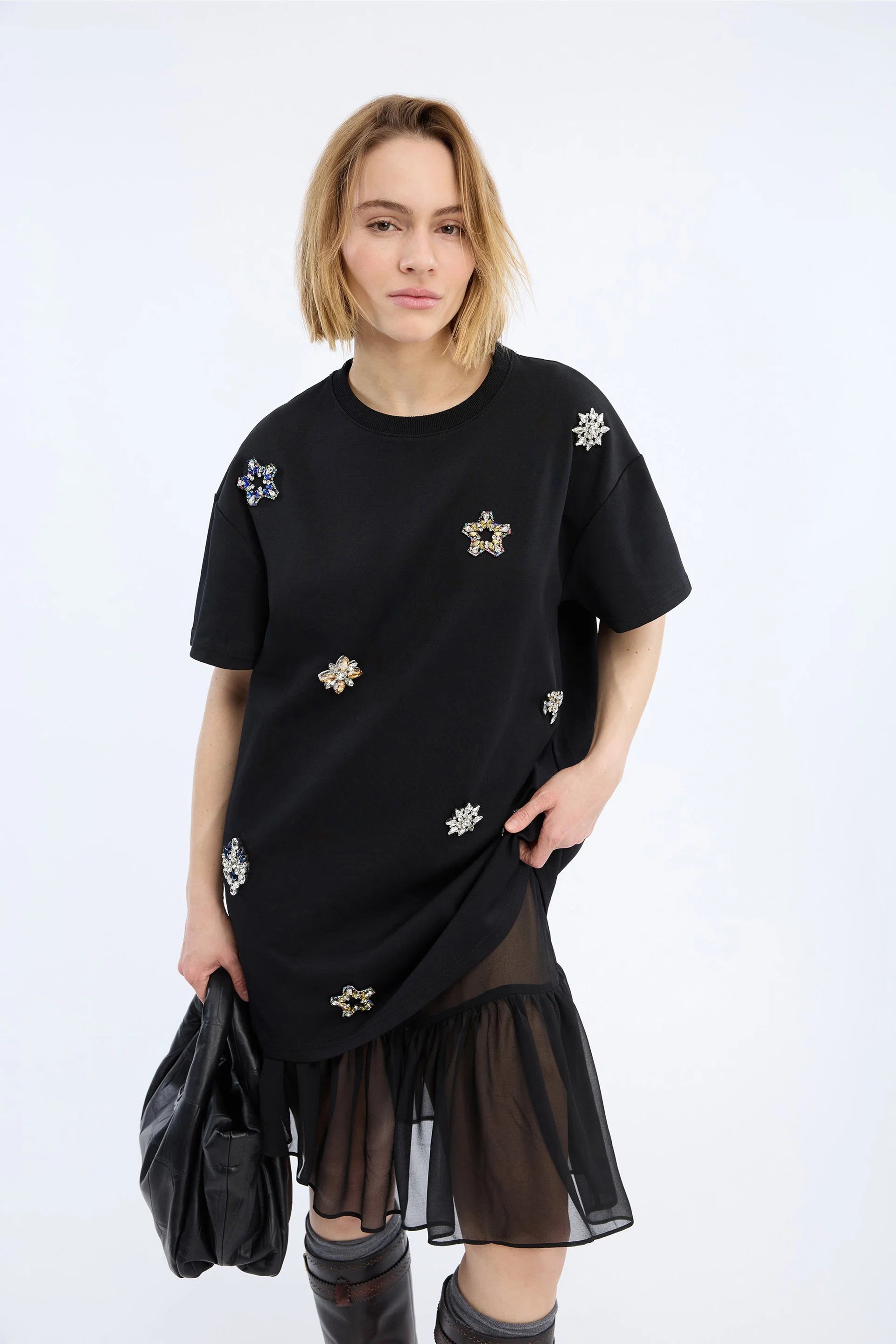 Black Visorless Munthe Womens Dress