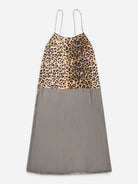 Print Animal Varika Slip Womes Slip Dress Munthe Clothing
