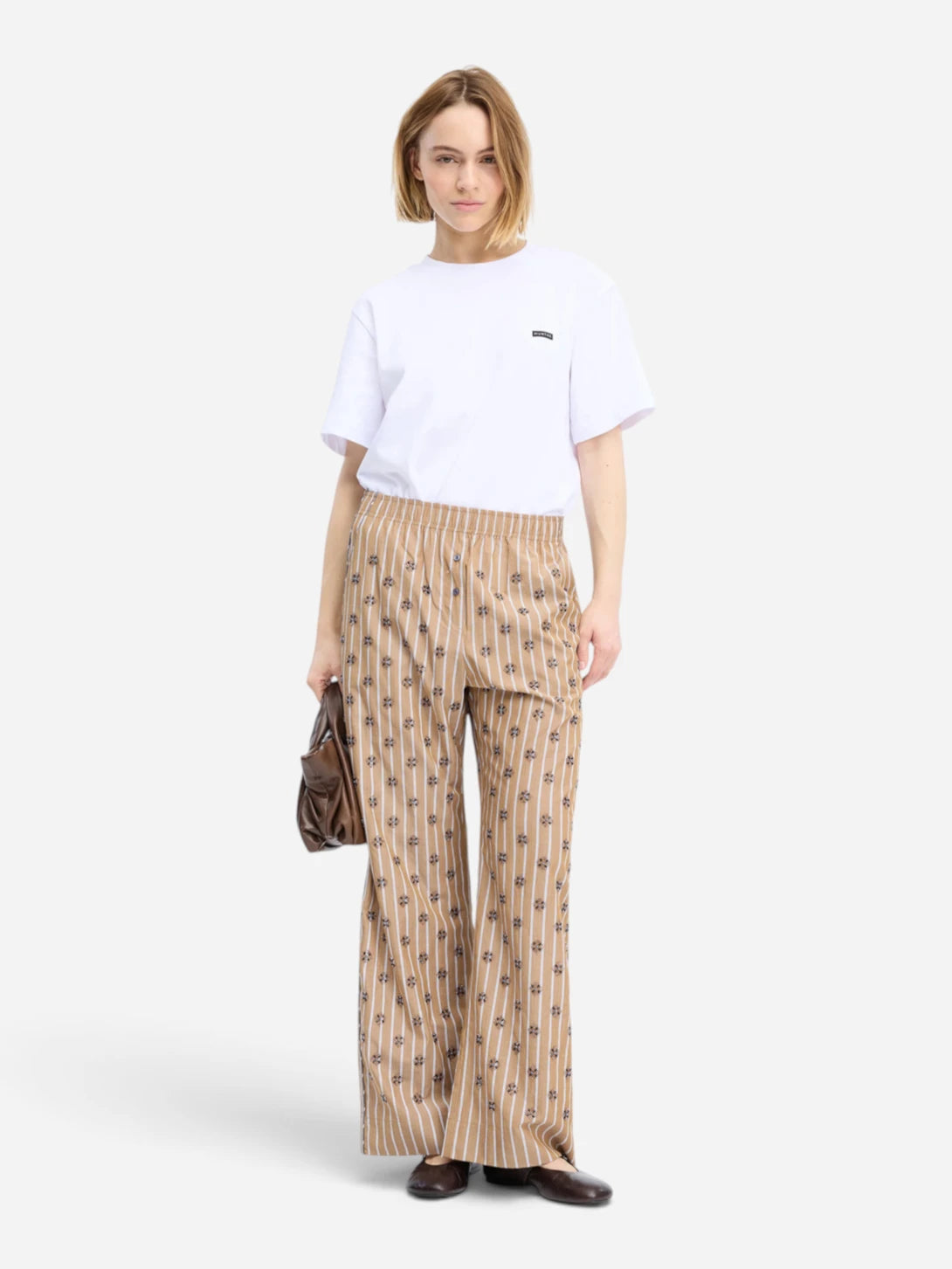 Nature Viologen Womens Lightweight Pattern Pants Munthe Clothing