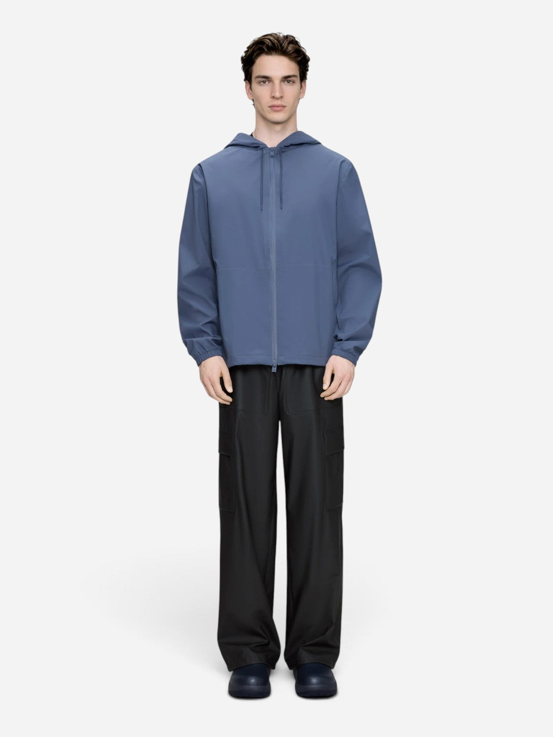 Blue Dusk Suva Hardshell Jacket Mens Zip Up Jacket Rains 