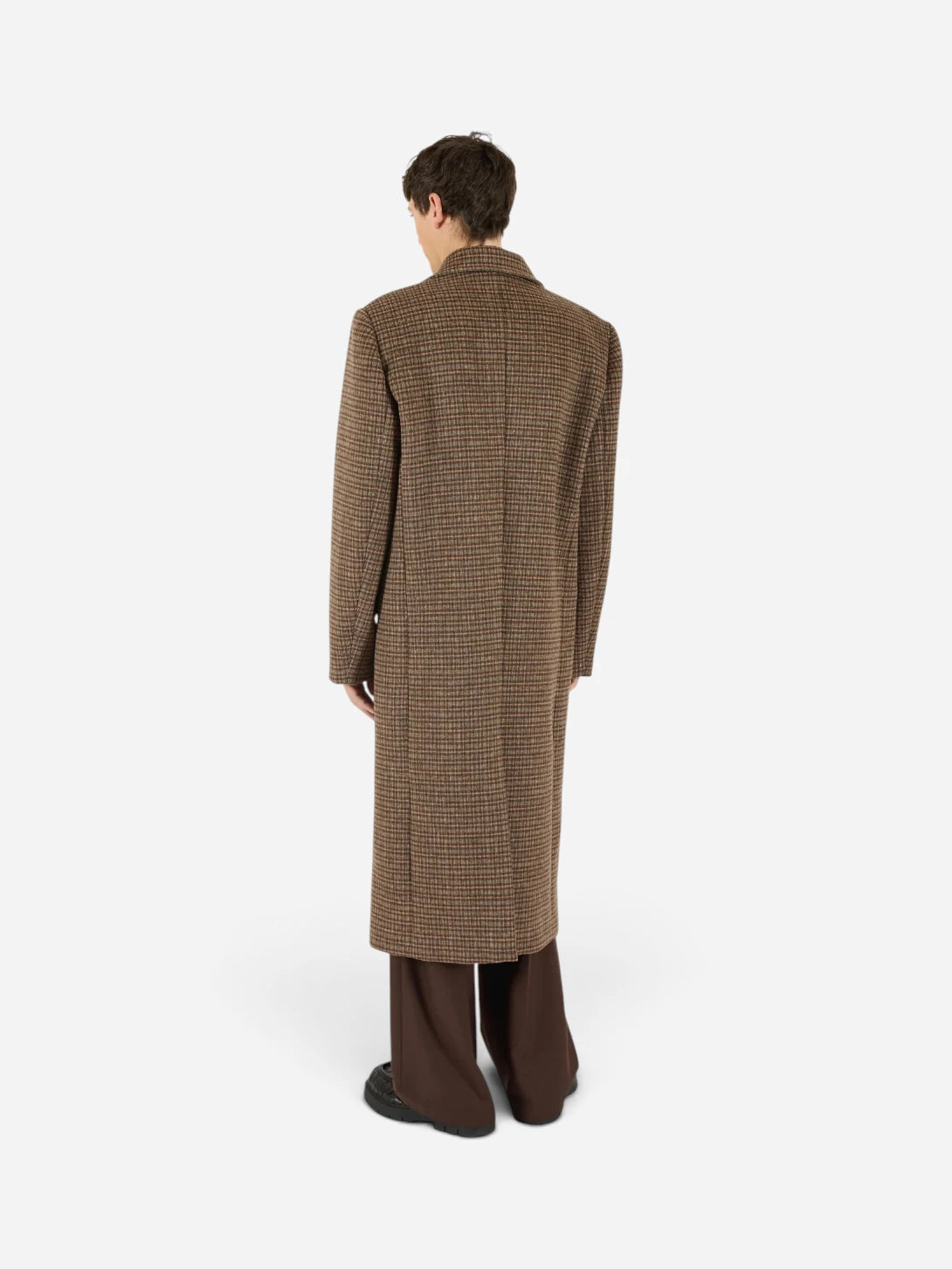 Raindrum Single Breasted Wool Overcoat Mens Oversized Wool Overcoat Krost Clothing
