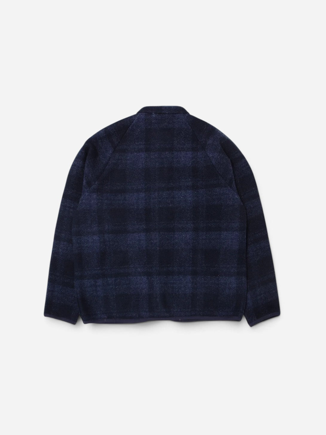 Plain Navy Atelier Jacket Mens Warm Checkered Jacket Edmmond Studios