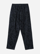 Black Pleated Track Pant Mens Pleated Trouser Universal Works 