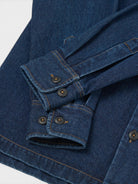 Indigo Fatigue Shirt Mens Woven Indigo Shirt Universal Works 