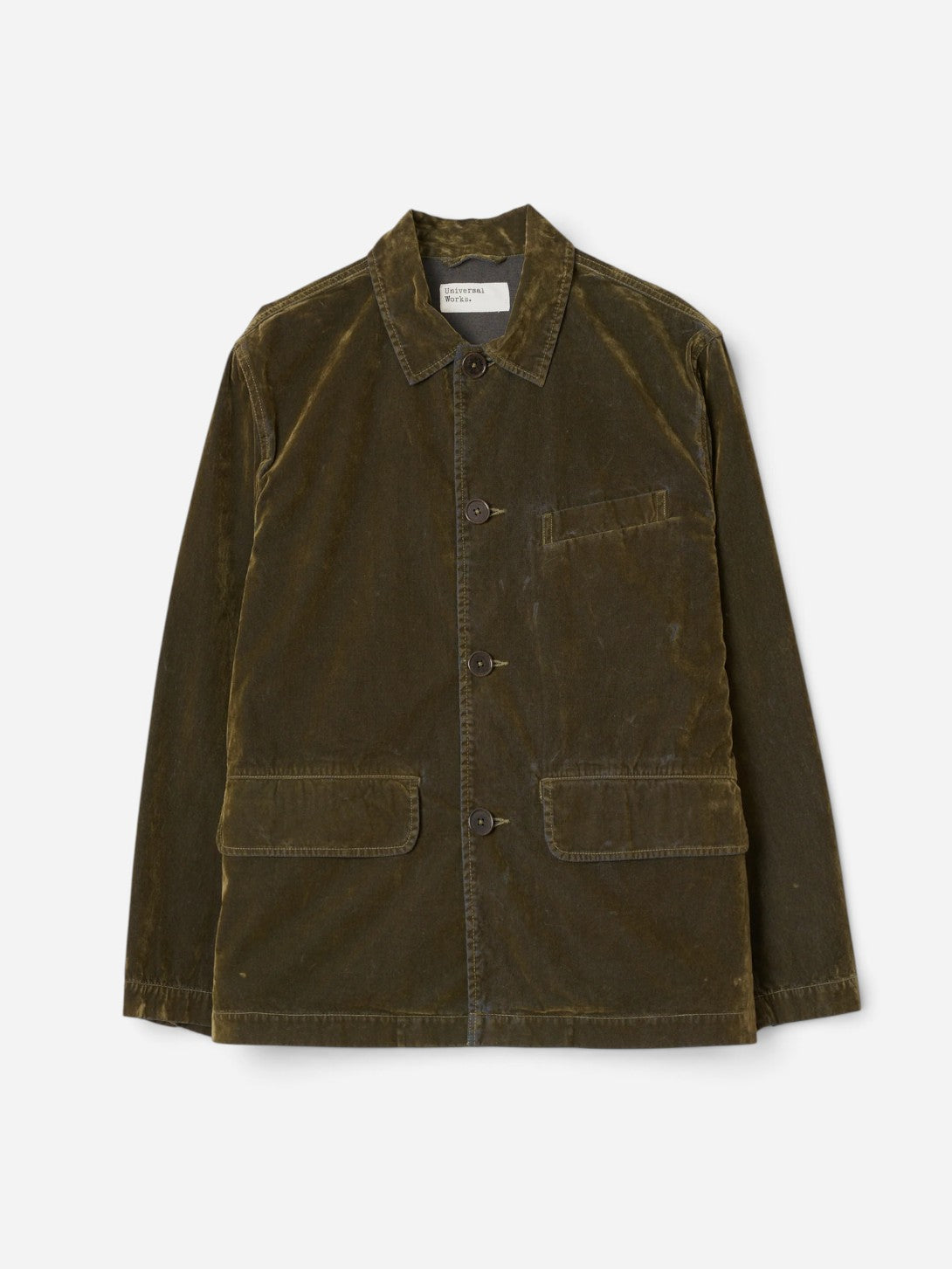 Olive Warmus Jacket Mens Outerwear Universal Works 