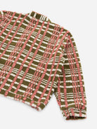 Olive Cardigan Mens Patterned Cardigan Universal Works 