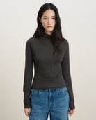 Raven Raglan Turtleneck Wool Top Womens Wool Turtleneck Top Future Classics