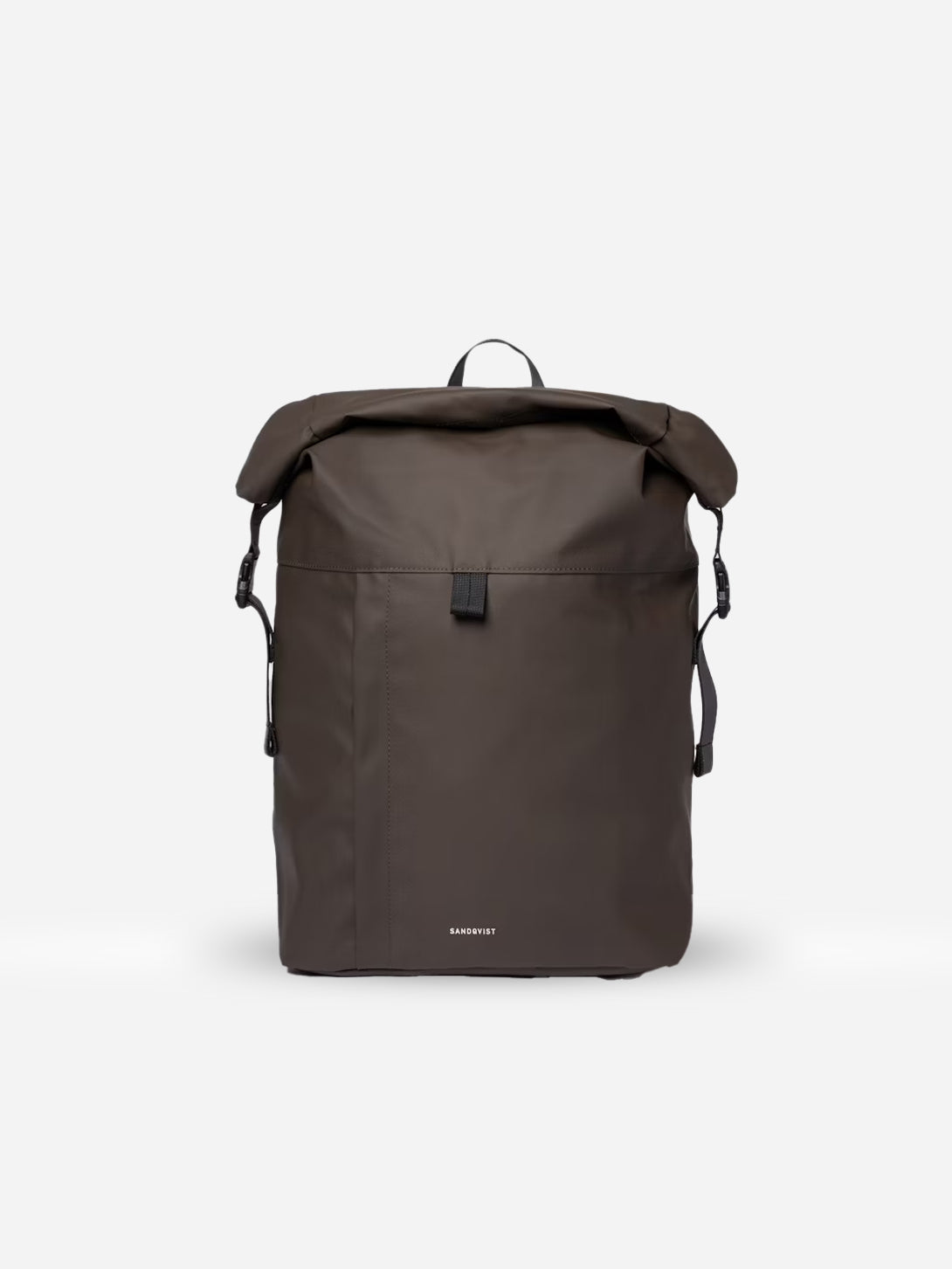 Brown Konrad Sandqvist Backpack Roll Top Carry Bag 