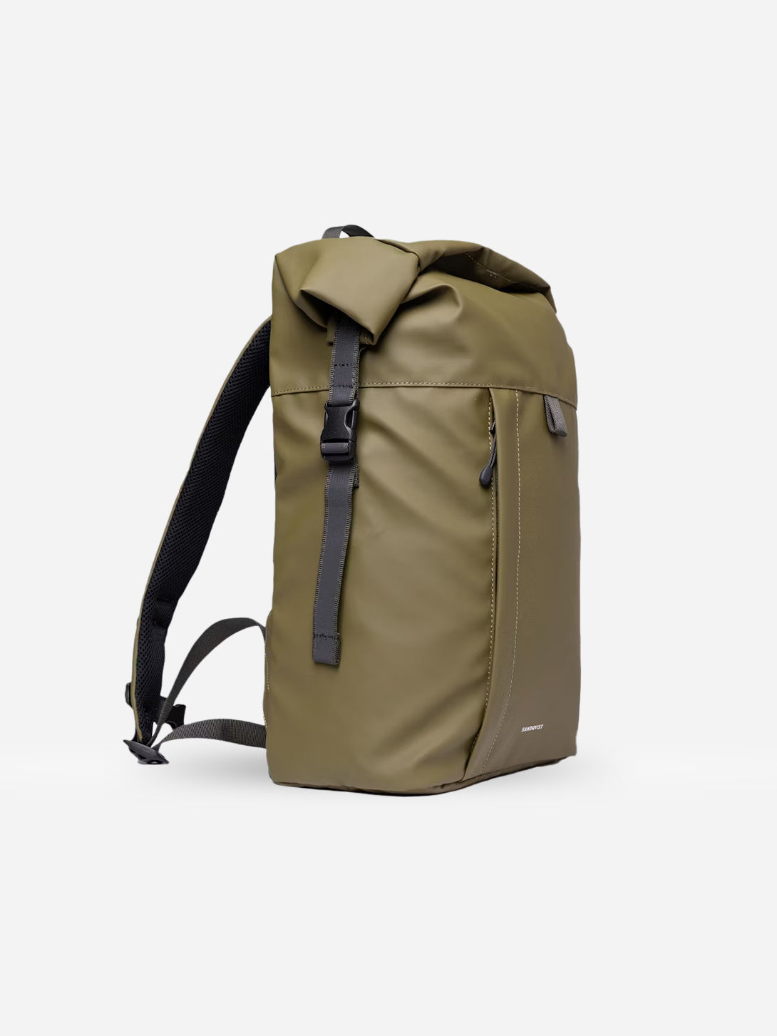 Moss Green Konrad Sandqvist Backpack Roll Top Carry Bag 