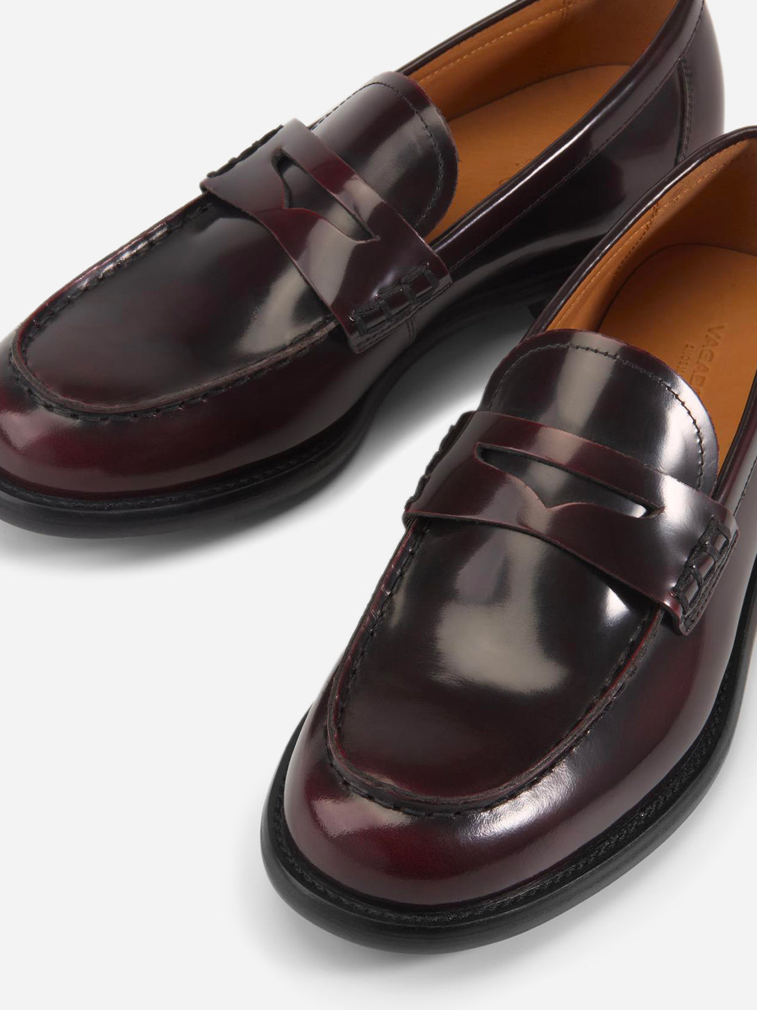 Leather Penny Loafer Vagabond Shoes