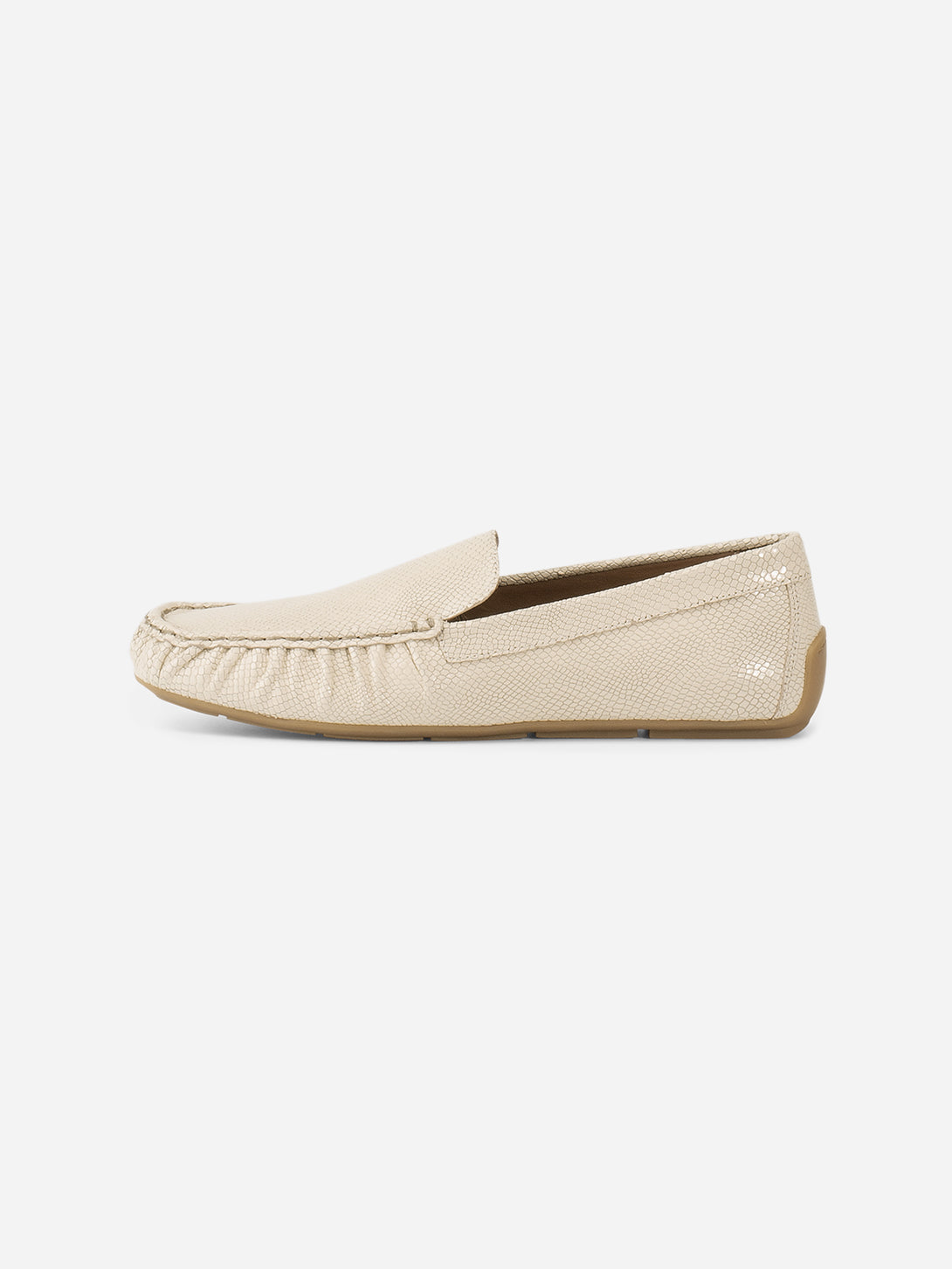 Cream Mika Womens Vagabond Loafer Slip On Shoes 