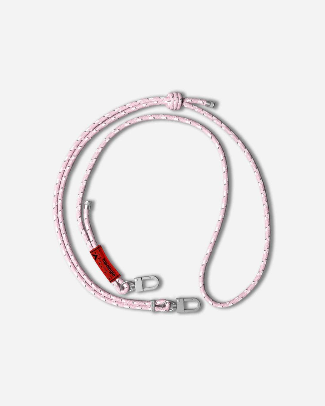 Blush Reflective Topologie 6mm Rope Strap