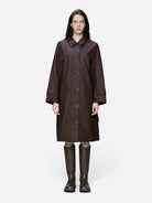 Bark Nara W Long Jacket Womens Long Coat Rains 