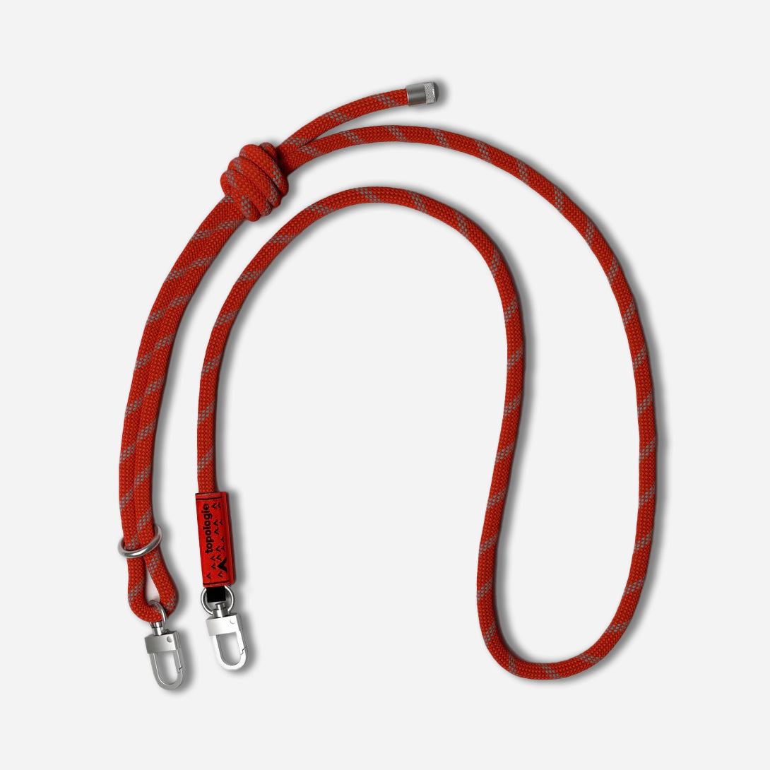 Oxide Reflective Topologie 8mm Rope Strap